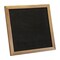 Flash Furniture 10x10 Torched Wood Frame Letter Board-Black Felt HGWA-FB10-TORCH-GG - alternate 8